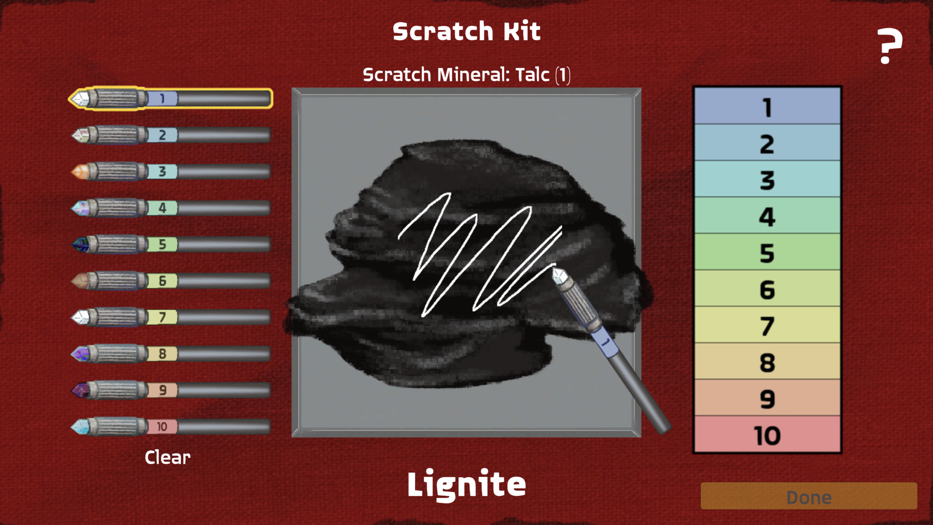Rock 'scratch kit' in-game